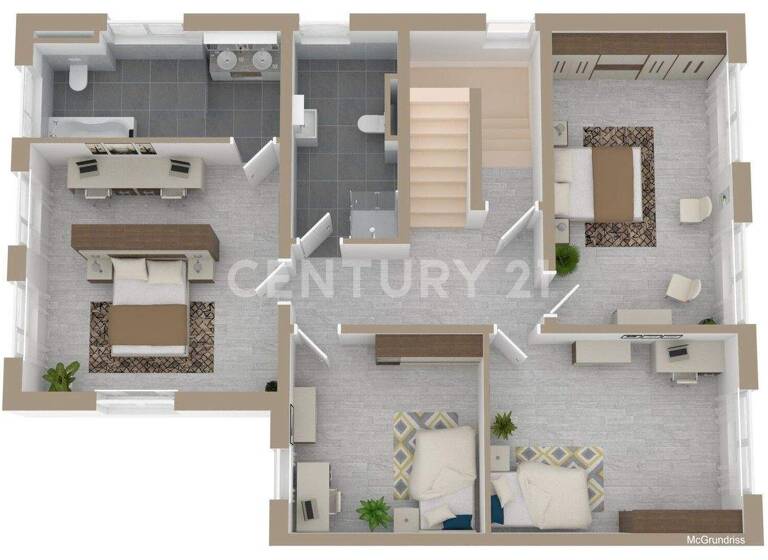 Maisonette zur Miete 2.500 € 5 Zimmer 187 m² 1. Geschoss Ilvesheim 68549