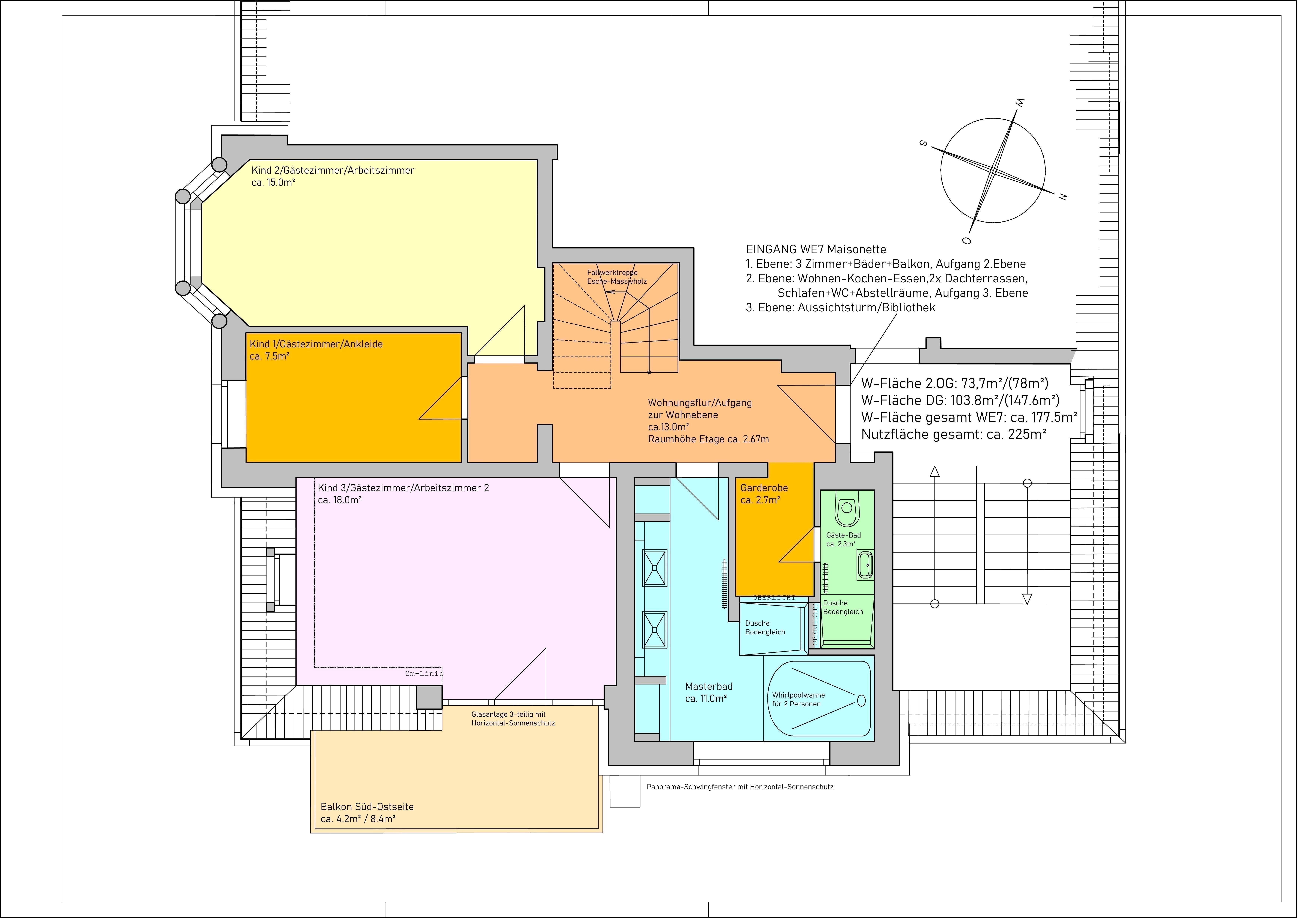 Wohnung zur Miete 2.190 € 5,5 Zimmer 177,5 m²<br/>Wohnfläche ab sofort<br/>Verfügbarkeit Altfrankener Straße 6 Löbtau-Süd (Altfrankener Str.) Dresden 01159