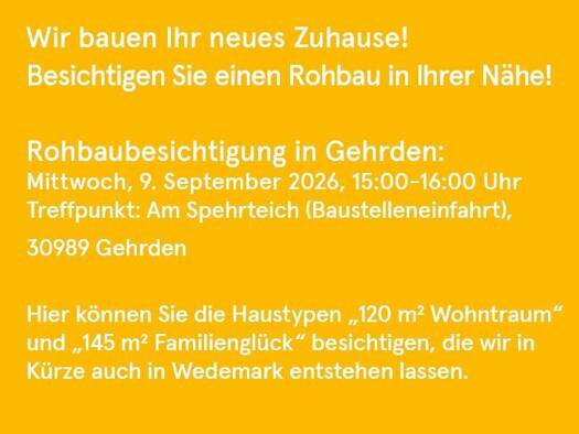 Reihenmittelhaus zum Kauf - Erstbezug provisionsfrei 389.990 € 5 Zimmer 145 m² 185,6 m² Grundstück frei ab 31.12.2027 Heinrich-Baumgarte-Ring 9 Mellendorf Wedemark 30900