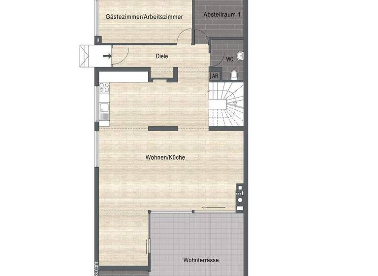 Terrassenwohnung zum Kauf 429.000 € 5 Zimmer 158 m² Waldshut Waldshut-Tiengen 79761