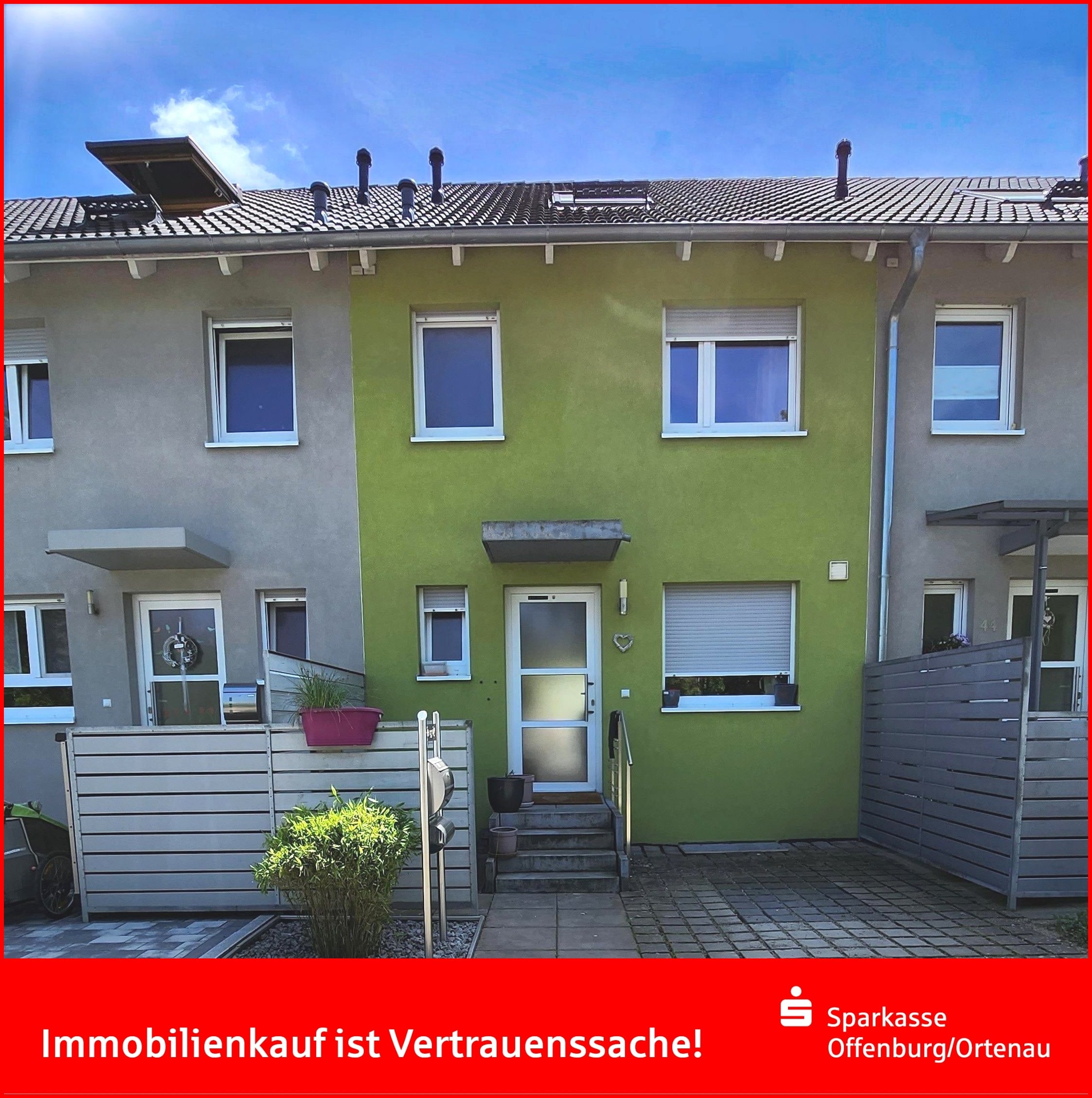 Reihenmittelhaus zum Kauf 398.000 € 4 Zimmer 125 m²<br/>Wohnfläche 204,3 m²<br/>Grundstück ab sofort<br/>Verfügbarkeit Kippenheimweiler Lahr 77933