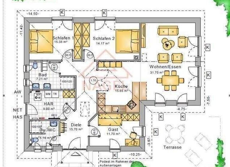 Bungalow zum Kauf provisionsfrei 349.000 € 4 Zimmer 125 m² Neubaugebiet Bad Segeberg 23795