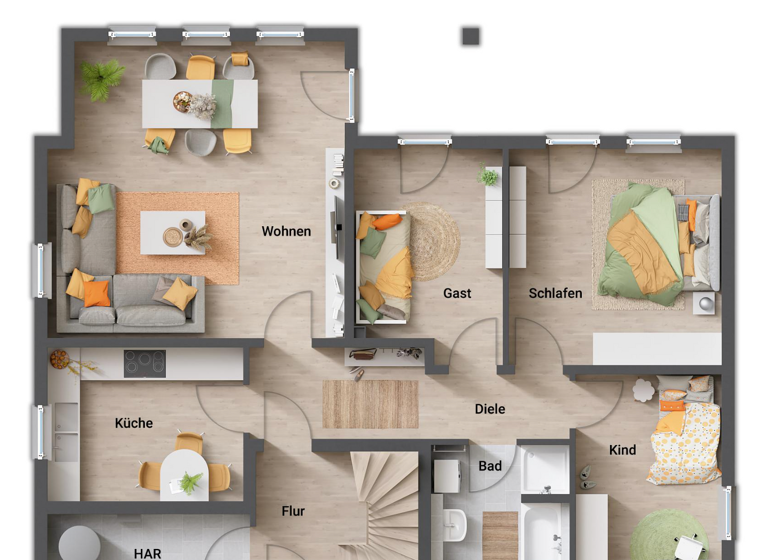 Mehrfamilienhaus zum Kauf - Erstbezug provisionsfrei 380.900 € 6 Zimmer 215 m² 538 m² Grundstück frei ab 01.01.2027 Bärmisgasse Lehesten 07349