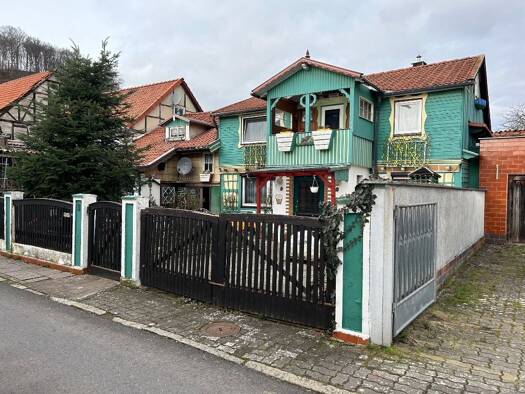 Einfamilienhaus zum Kauf provisionsfrei 50.700 € 4 Zimmer 110 m² 252 m² Grundstück Niedersachswerfen Harztor 99768
