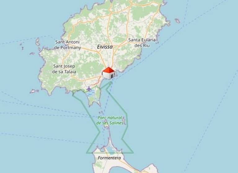 Wohnung zum Kauf 495.000 € 3 Zimmer 71 m² 2. Geschoss Eivissa 07800