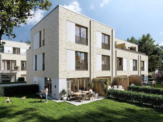 Reihenendhaus zum Kauf - Neubau 1.149.000 € 5 Zimmer 136,6 m² Poppenbütteler Weg 128 - 130 Poppenbüttel Hamburg 22399