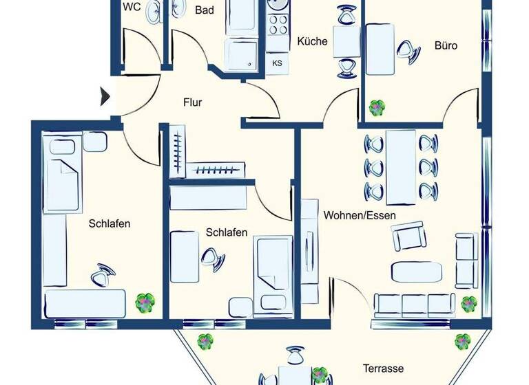 Wohnung zum Kauf 355.000 € 4 Zimmer 74,7 m² 1. Geschoss frei ab 01.04.2026 Bahngasse 20d Lustenau 6890