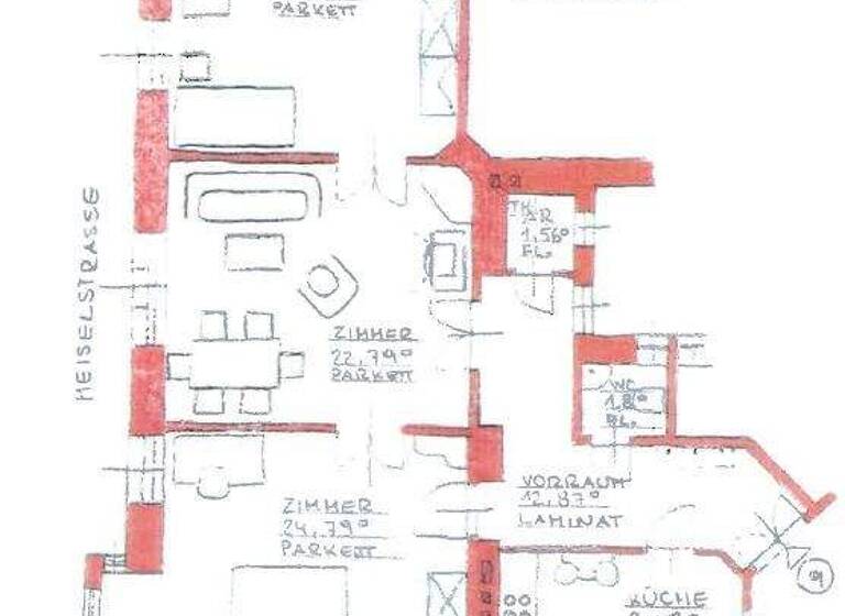 Wohnung zur Miete 1.178 € 3 Zimmer 109,3 m² Wien 1140