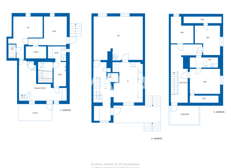 Doppelhaushälfte zum Kauf 240.000 € 5 Zimmer 137,5 m² 991 m² Grundstück Katajatie 26 Kotka 48130