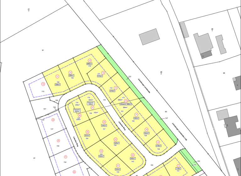 Grundstück zum Kauf provisionsfrei 158.460 € 556 m²<br/>Grundstück Leborker Ring 22 Lauenburg/Elbe 21481