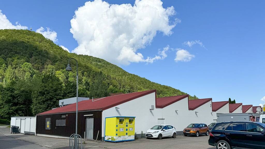 Lagerhalle zum Kauf provisionsfrei 2.043 m² Lagerfläche Münsinger Straße 36 Bad Urach 72574