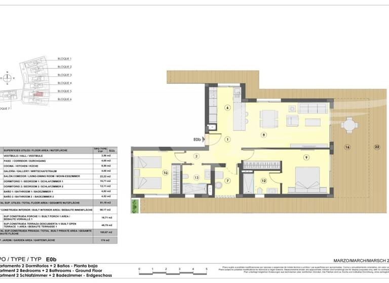 Wohnung zum Kauf - Erstbezug provisionsfrei 675.000 € 3 Zimmer 98 m² EG Colonia De Sant Jordi 07638