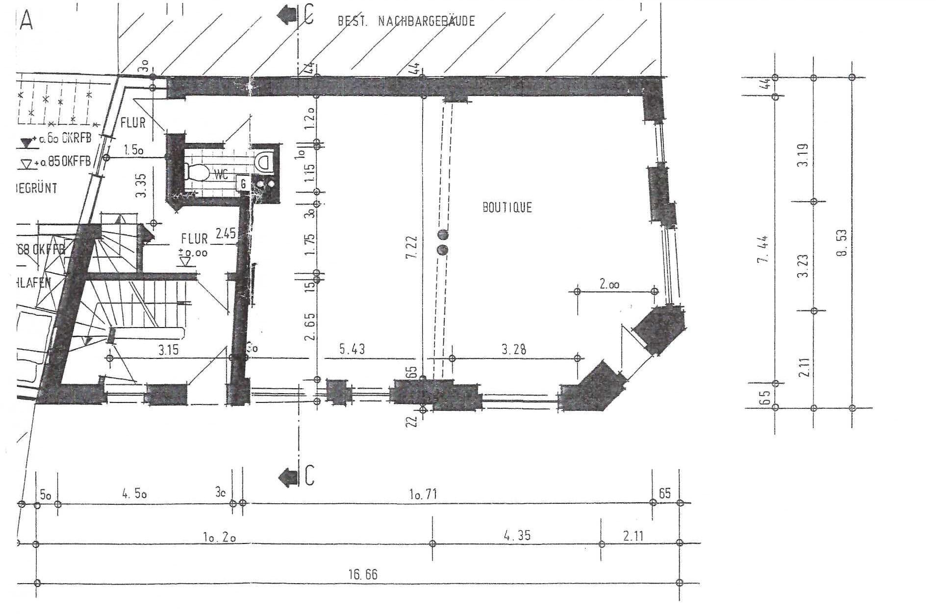 Büro-/Praxisfläche zur Miete provisionsfrei 4,30 € 1 Zimmer Teichvorstadt 5 Zentrum Altenburg 04600