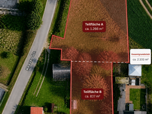 Grundstück zum Kauf 179.000 € 2.103 m² Grundstück Reezer Str. 3 Damm Dummerstorf 18196