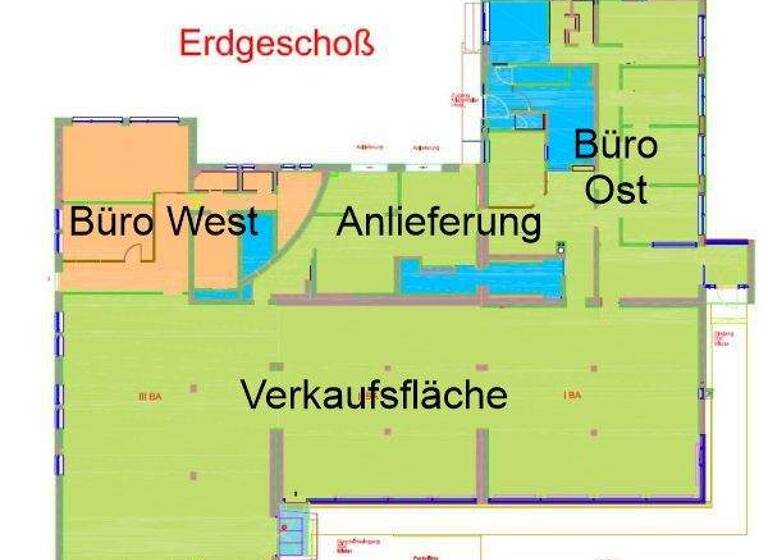 Laden zur Miete 10 Zimmer 749 m² Verkaufsfläche teilbar ab 654 m² Kasernenviertel Regensburg 93053