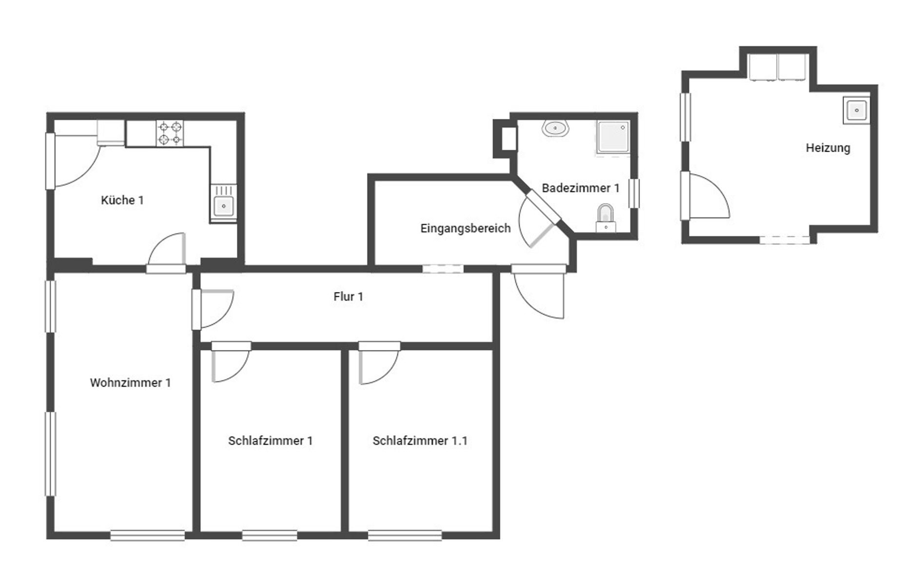 Mehrfamilienhaus zum Kauf 725.000 € 12 Zimmer 350,1 m²<br/>Wohnfläche 2.000,1 m²<br/>Grundstück Eisenach Eisenach 99817