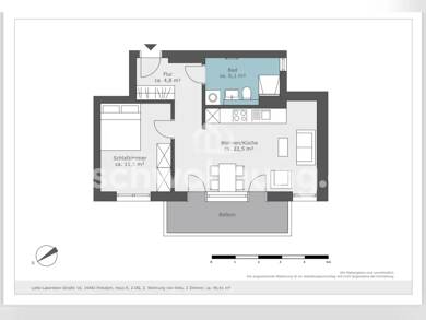 Wohnung zur Miete Tauschwohnung 767 € 2 Zimmer 48 m² 2. Geschoss Babelsberg - Süd Potsdam 14482
