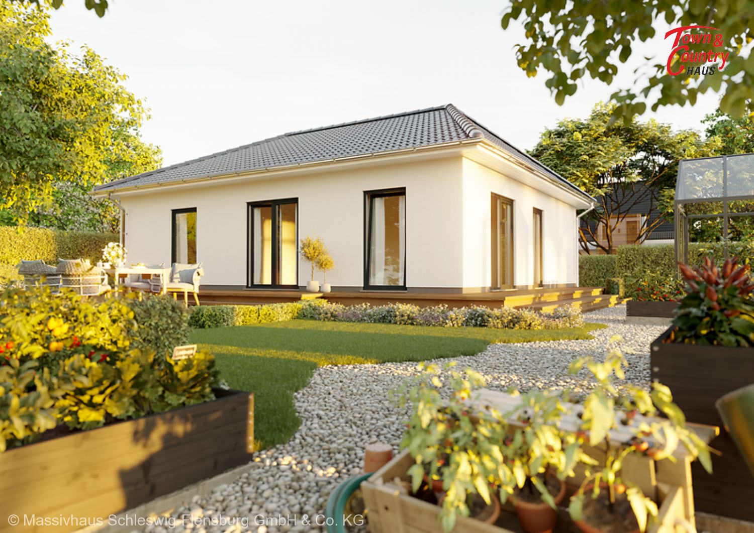 Bungalow zum Kauf provisionsfrei 294.300 € 3 Zimmer 90,8 m²<br/>Wohnfläche 710 m²<br/>Grundstück Todenbüttel 24819