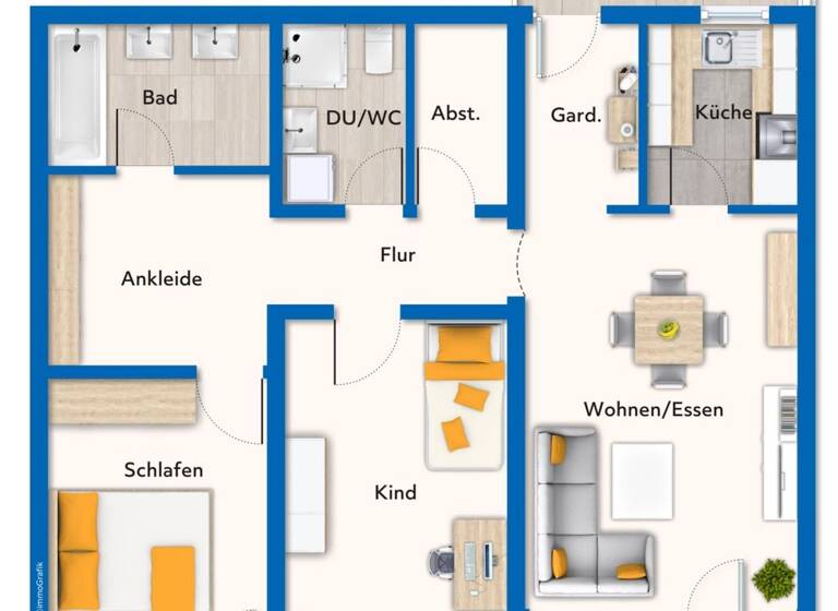 Wohnung zum Kauf 285.000 € 3,5 Zimmer 87,2 m² frei ab sofort Köngen 73257