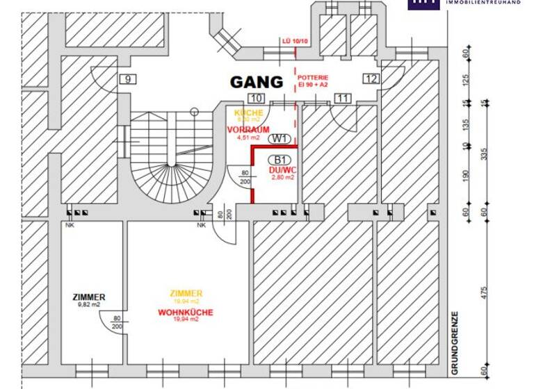 Wohnung zum Kauf 211.552 € 2 Zimmer 66,1 m² Pernerstorfergasse Wien 1100