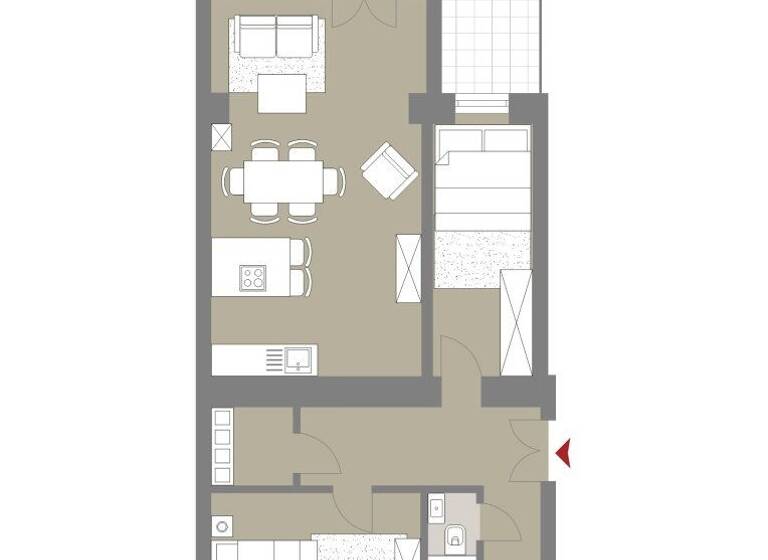Studio zum Kauf 569.000 € 3 Zimmer 79,1 m² EG Wien 1140