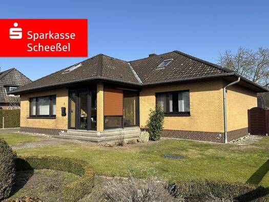 Bungalow zum Kauf 279.000 € 6 Zimmer 165 m² 920 m² Grundstück Wittkopsbostel Scheeßel, Wittkopsbostel 27383
