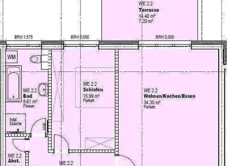Wohnung zum Kauf - Erstbezug provisionsfrei 399.000 € 2 Zimmer 76,7 m² Wenigenjena Jena 07749