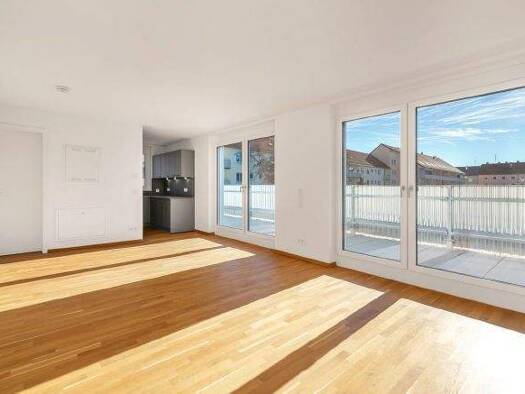 Penthouse zur Miete - Erstbezug 2.600 € 3 Zimmer 74,1 m² 3. Geschoss frei ab sofort Marbachstraße 9 Sendling-Westpark München 81369