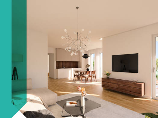 Wohnung zum Kauf - Neubau provisionsfrei 370.000 € 2 Zimmer 64 m² 1. Geschoss Rheinbach 53359