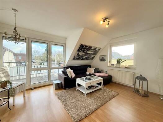 Wohnung zur Miete 500 € 2 Zimmer 48 m² frei ab sofort Innenstadt Aurich 26603