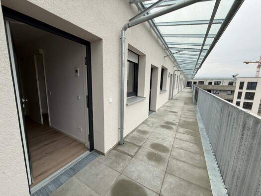 Wohnung zur Miete - Erstbezug 913 € 2 Zimmer 40,8 m² 5. Geschoss frei ab sofort Hohlbeinstrasse 17 Ziegelstein Nürnberg 90411