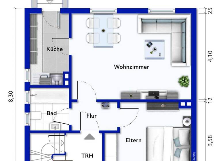 Mehrfamilienhaus zum Kauf 409.000 € 4 Zimmer 112 m² 475 m² Grundstück Buchholz Duisburg 47249
