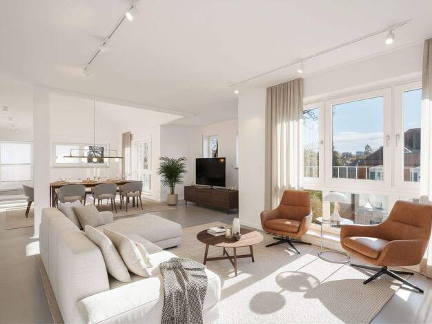 Penthouse zum Kauf 1.940.000 € 4 Zimmer 130 m² 3. Geschoss Neuhausen-Nymphenburg München 80639