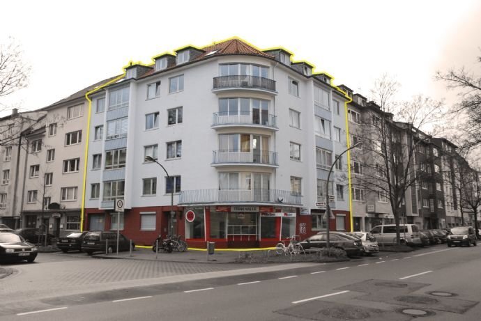 Wohnung zur Miete 610 € 2 Zimmer 71 m²<br/>Wohnfläche 5.<br/>Geschoss ab sofort<br/>Verfügbarkeit Albertstr.102 Flingern - Süd Düsseldorf 40233