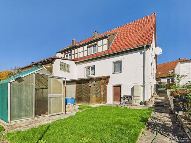 Doppelhaushälfte zum Kauf 289.900 € 6 Zimmer 128 m² 583 m² Grundstück Eyb Ansbach 91522