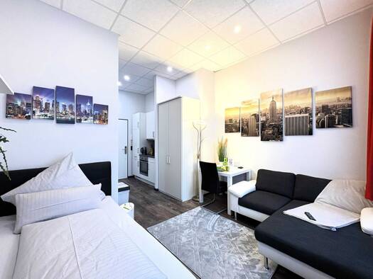 Studio zur Miete auf Zeit 1.095 € 1 Zimmer 21 m² Weißenburger Straße 28 Innenstadt Aschaffenburg 63741