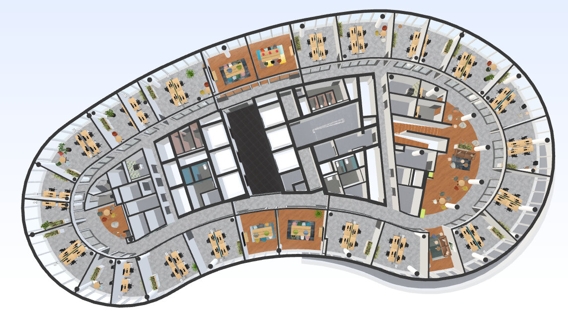 Bürofläche zur Miete provisionsfrei 26,50 € 804,3 m²<br/>Bürofläche Hafen Düsseldorf 40221