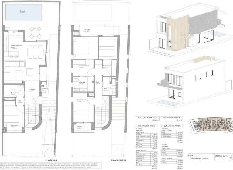 Haus zum Kauf 399.000 € 188 m² 66 m² Grundstück Águilas 30880