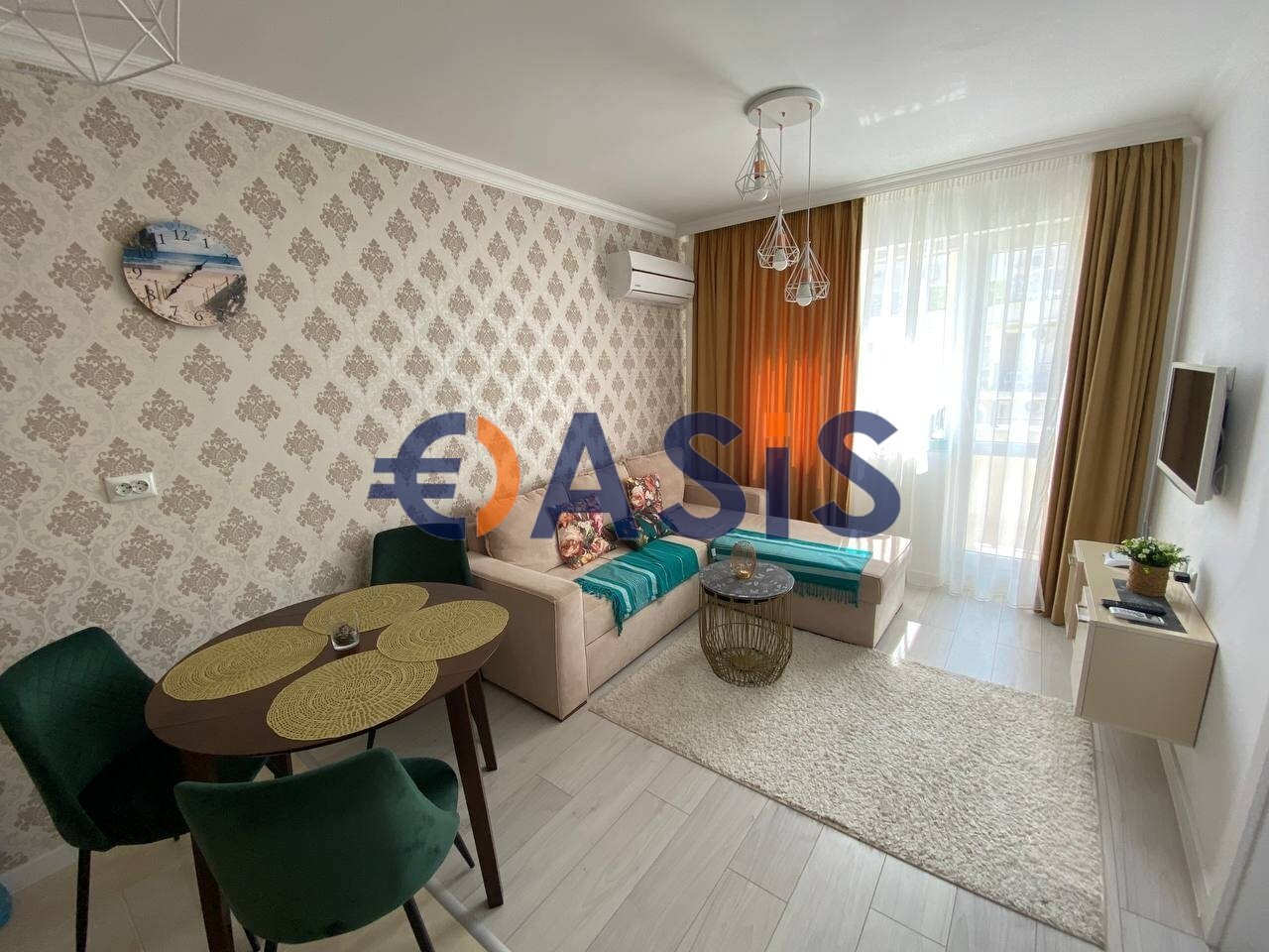 Apartment zum Kauf provisionsfrei 79.900 € 2 Zimmer 42 m²<br/>Wohnfläche 6.<br/>Geschoss kvartal Chayka 86 Sunny Beach 8230