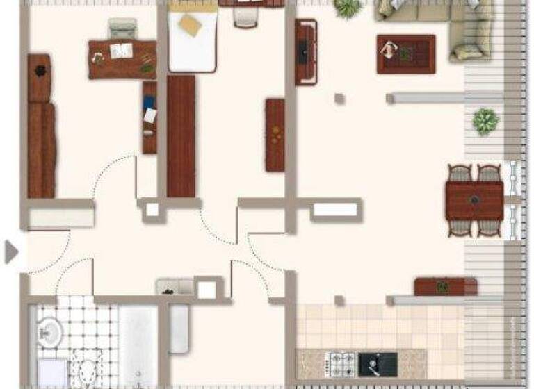 Wohnung zum Kauf als Kapitalanlage geeignet 223.500 € 3 Zimmer 74,5 m² Hosterwitz/Pillnitz Dresden 01326