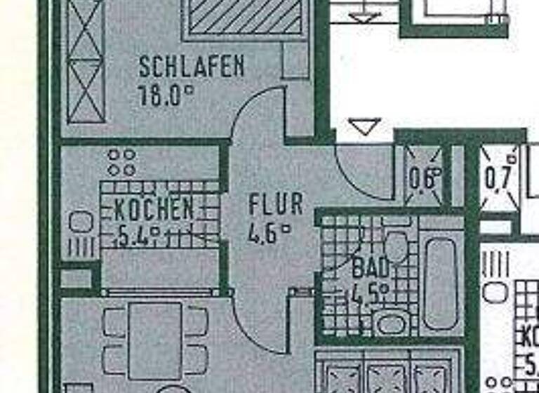 Wohnung zum Kauf 200.000 € 2 Zimmer 64 m² EG Johannstadt-Nord Dresden 01307