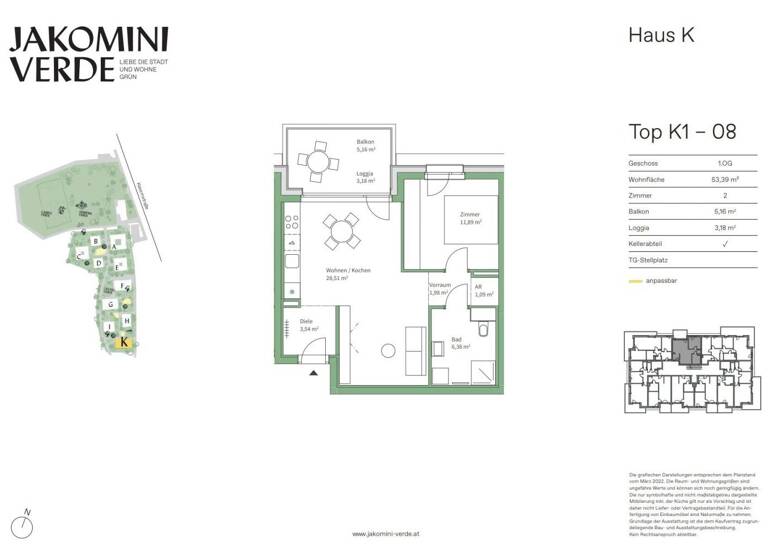 Wohnung zum Kauf provisionsfrei 270.000 € 2 Zimmer 53,4 m² Jakomini Graz 8010
