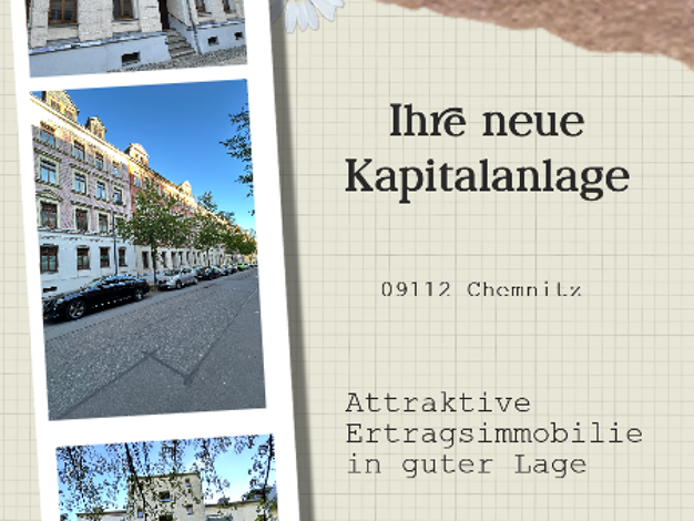 Wohnung zum Kauf 106.000 € 2 Zimmer 71 m² 1. Geschoss Kaßberg Chemnitz 09112