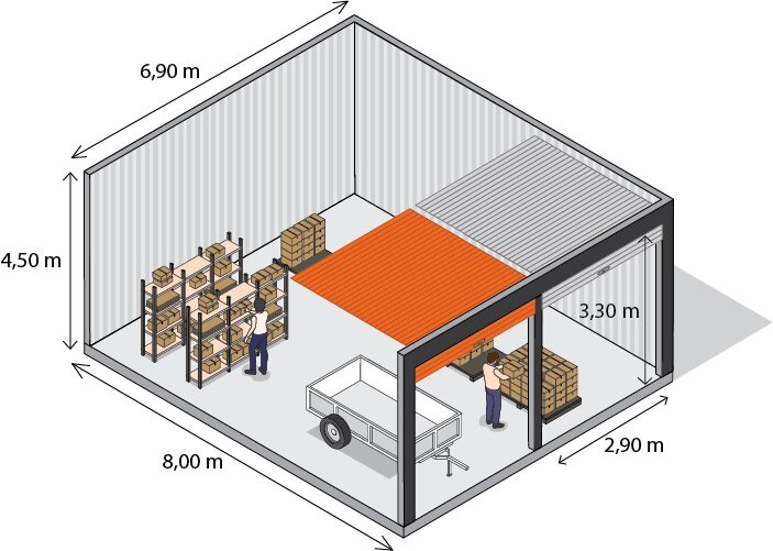 Garage zur Miete provisionsfrei 739 € Wallstadter Straße 67 Ladenburg 68526