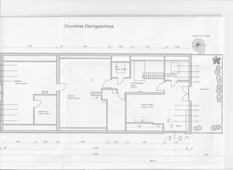 Maisonette zur Miete 995 € 2,5 Zimmer 150 m² Geschoss 1/2 frei ab sofort Waldstraße 22 Süd Recklinghausen 45661