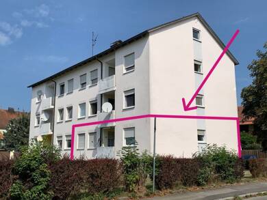 Wohnung zum Kauf provisionsfrei 113.500 € 3 Zimmer 74,5 m² EG Furth Furth im Wald 93437