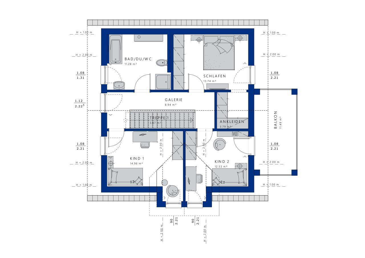 Haus zum Kauf provisionsfrei 586.955 € 4 Zimmer 136 m²<br/>Wohnfläche 576 m²<br/>Grundstück Bad Ems 56130