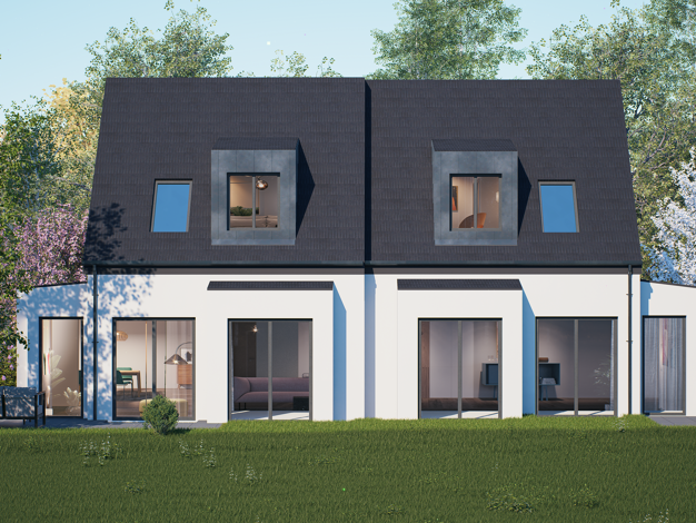 Doppelhaushälfte zum Kauf - Erstbezug provisionsfrei 1.390.000 € 4 Zimmer 120 m² frei ab sofort Kranzhornstraße 9 Berg am Laim München 81827