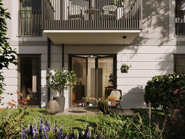 Terrassenwohnung zum Kauf - Neubau 509.000 € 2 Zimmer 42,3 m² EG Marbachstraße 11 Sendling-Westpark München 81369