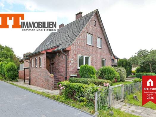 Einfamilienhaus zum Kauf 220.000 € 6 Zimmer 128,5 m² 1.291 m² Grundstück Neuengroden Wilhelmshaven 26386